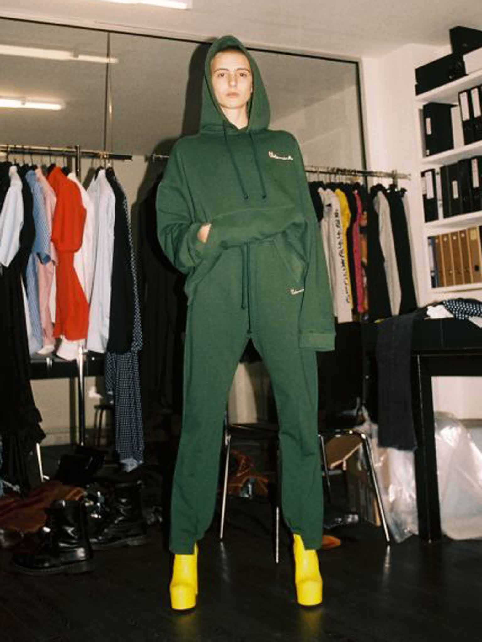 From road to runway: a signature Vetements hoodie, spring/summer 2016