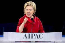 Hillary Clinton likens Donald Trump to Hitler at Jewish lobby group