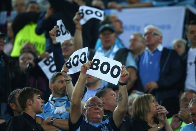 Some City fans will face a hike in prices for the Champions League tie against PSG