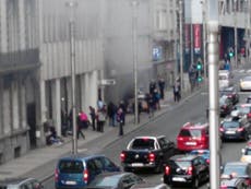 Brussels Metro system shut down after station explosion as Belgium terror alert raised to maximum