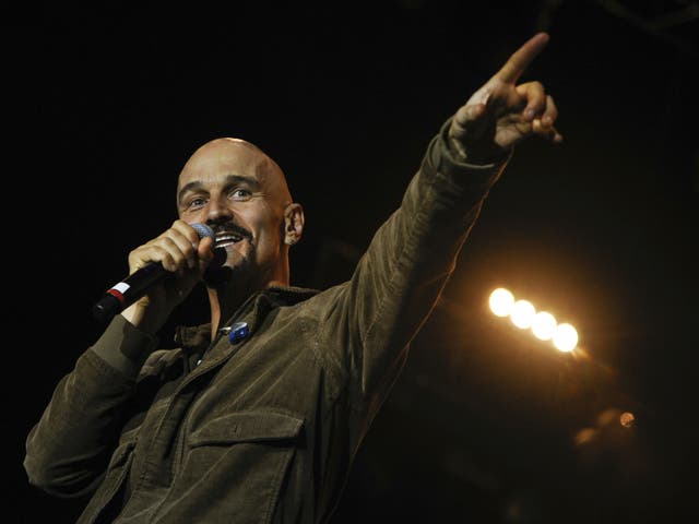 Tim Booth and his band James rose to fame in the Nineties after forming in 1982