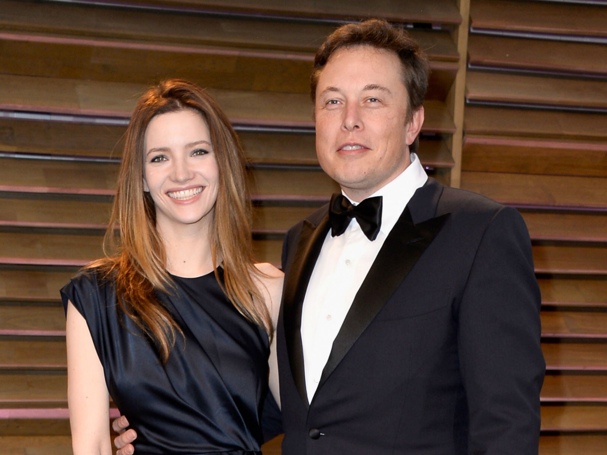 Talulah Riley and Elon Musk in 2014