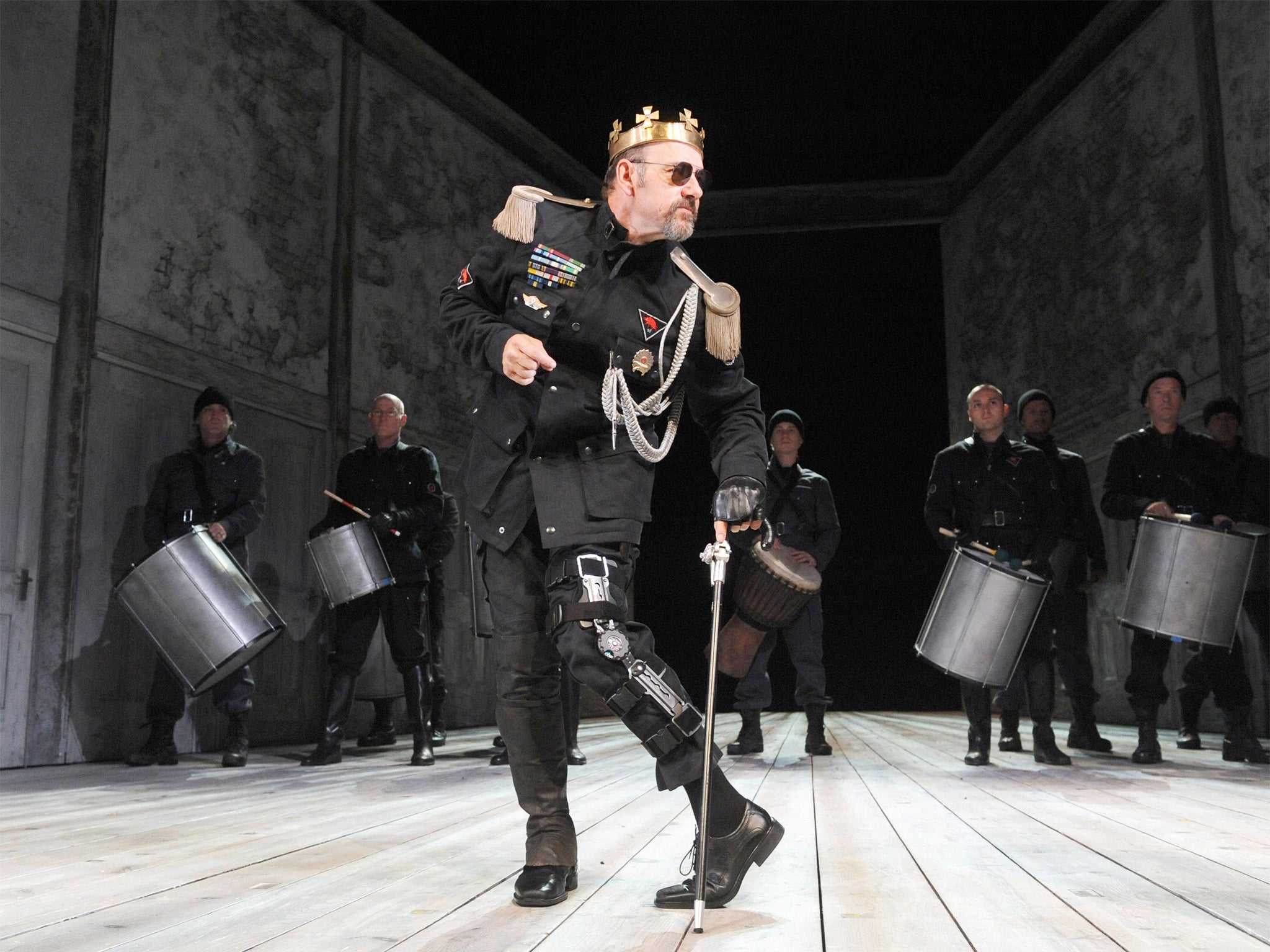 Kevin Spacey plays Richard III in the 2011 production at the Old Vic