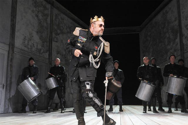 Kevin Spacey plays Richard III in the 2011 production at the Old Vic