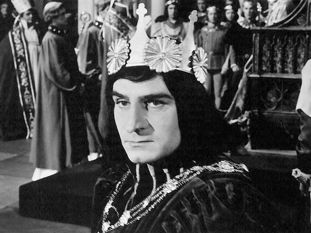 Got the hump: Laurence Olivier as Richard III in 1955