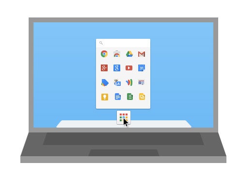 The app launcher adds a bit of Chrome OS to other operating systems