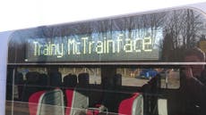 Read more

Trainy McTrainface saluted by commuters in Boaty McBoatface homage