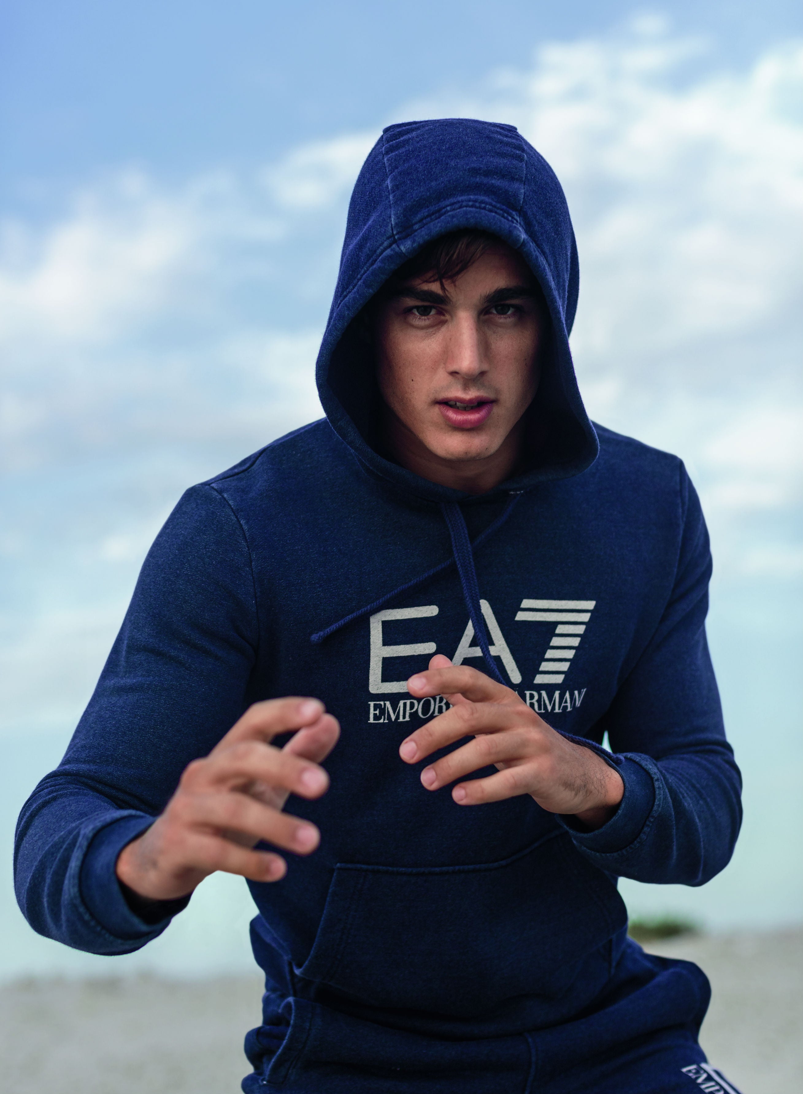 Pietro Boselli fronts Armani's latest EA7 Fitness campaign