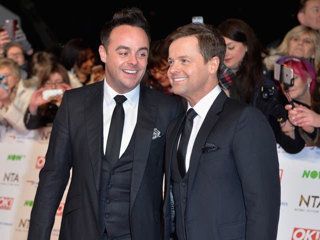 Ant and Dec joked at Alan Shearer's expense at the RTS Awards