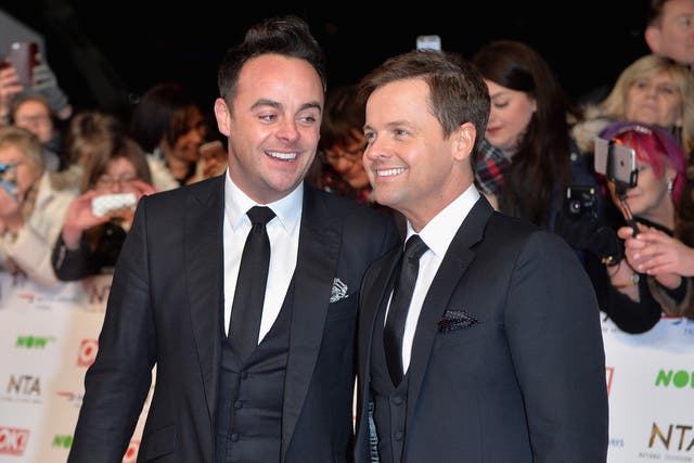 Ant and Dec joked at Alan Shearer's expense at the RTS Awards