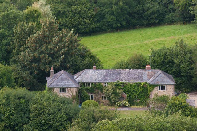 Anna Pavord's house and garden in Dorset