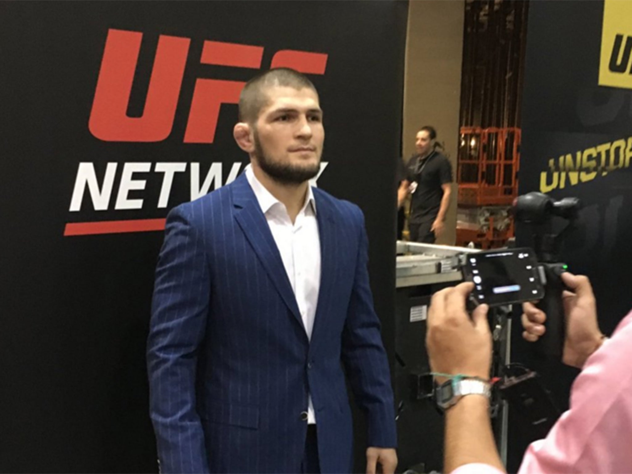 UFC lightweight contender Khabib Nurmagomedov