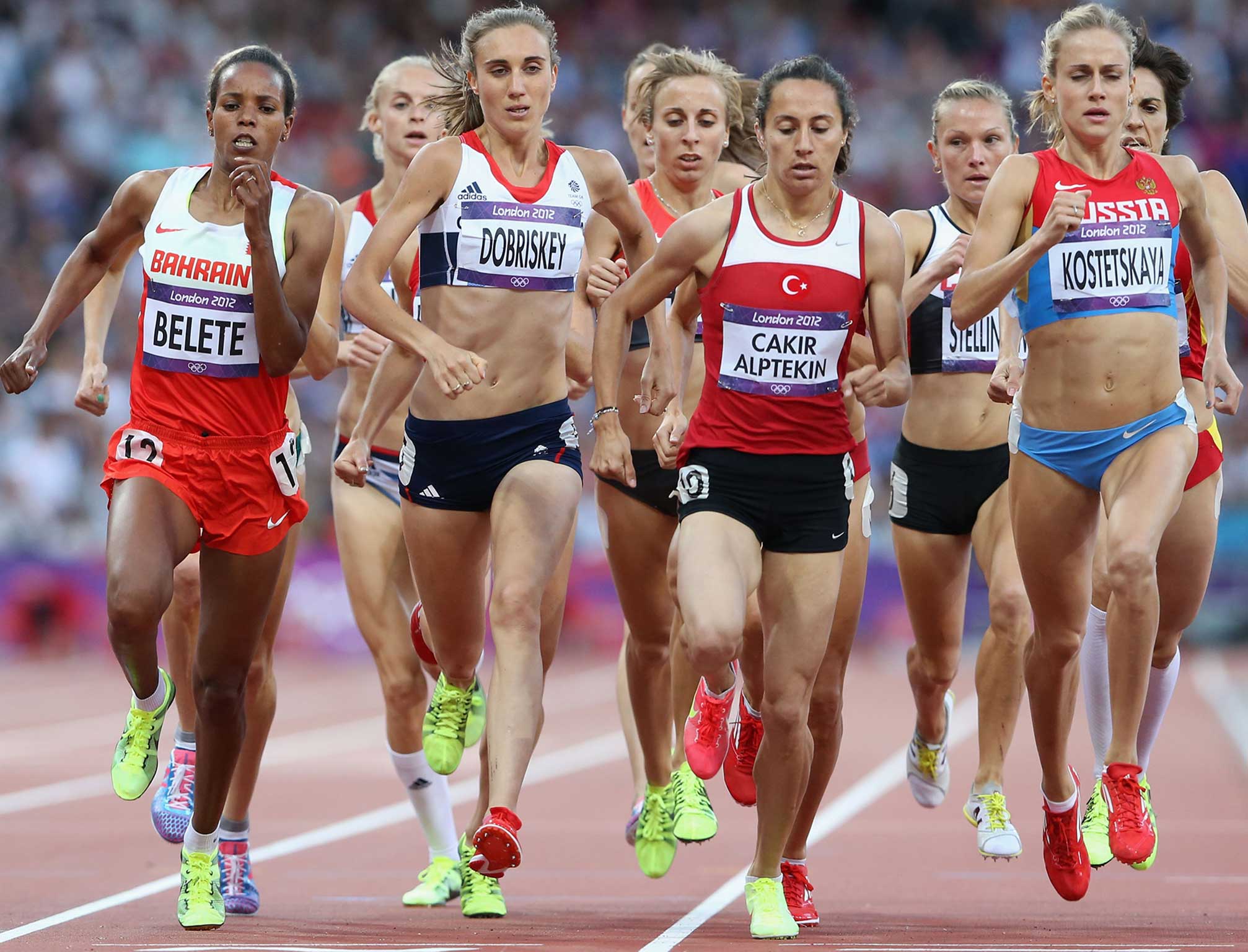 &#13;
Lisa Dobriskey of Great Britain finished in 10th place &#13;