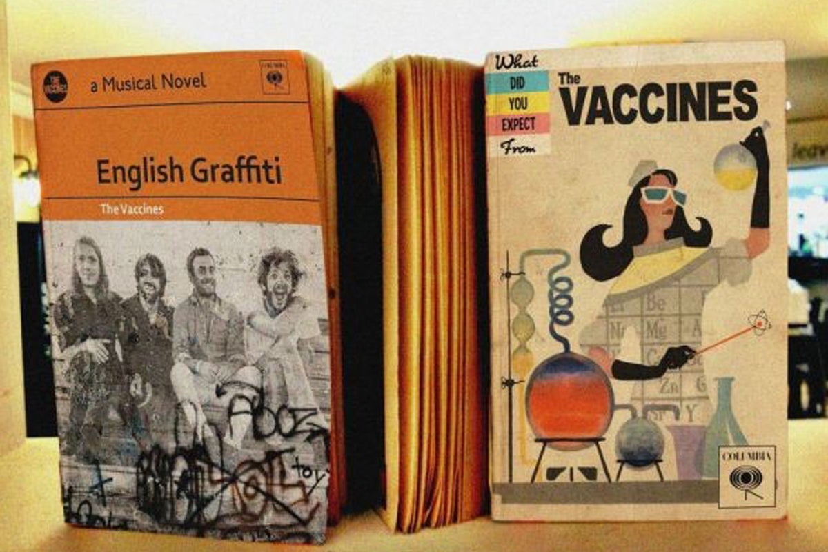Artist Marcus Raynal Hislop reimagines music albums as classic book ...