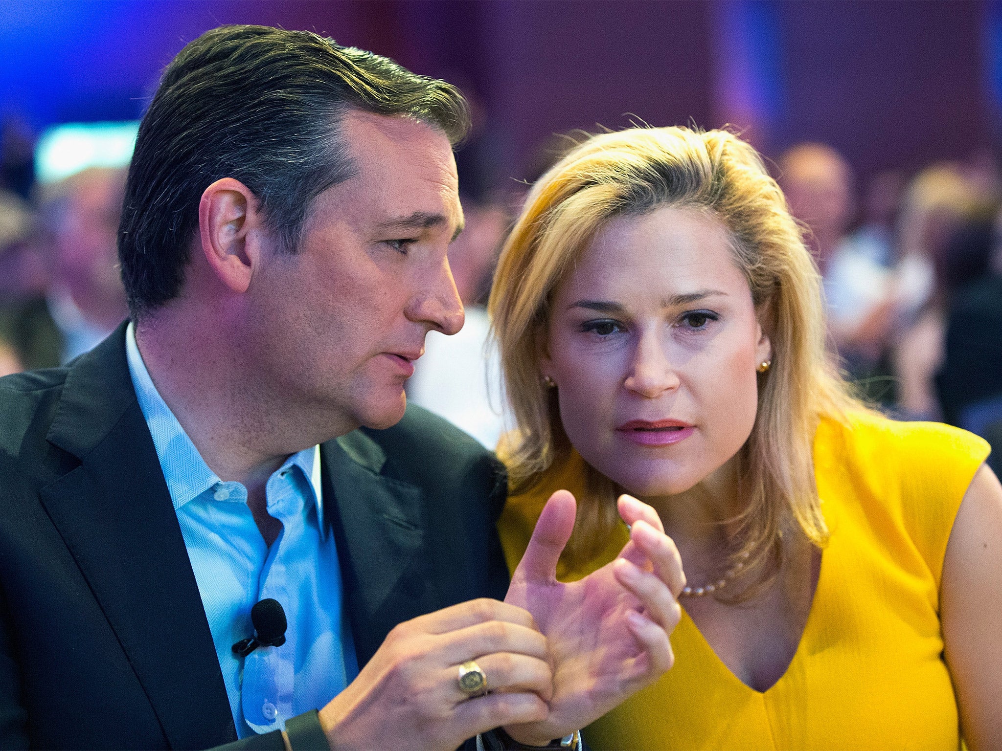 &#13;
Heidi Cruz said most of what Trump says has no basis in reality (Getty)&#13;