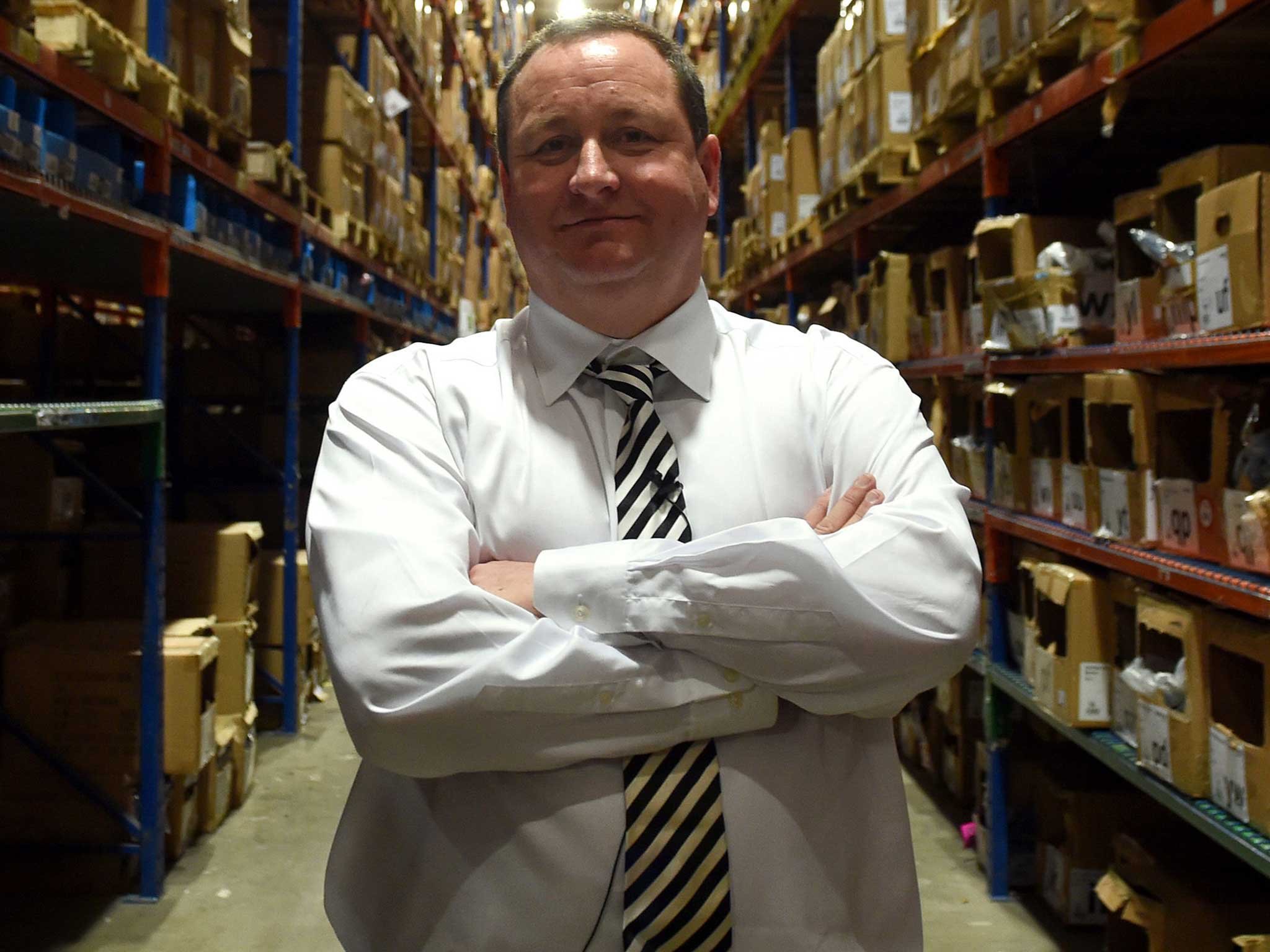 Sports Direct founder Mike Ashley, who appeared in front of a committee of MPs this week to discuss working practices inside his company's warehouses