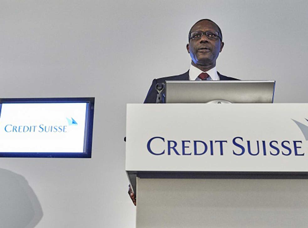 Tidjane Thiam, Credit Suisse CEO, said the bank doesn’t condone tax avoidance