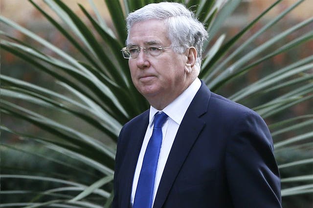 Michael Fallon, Secretary of State for Defence