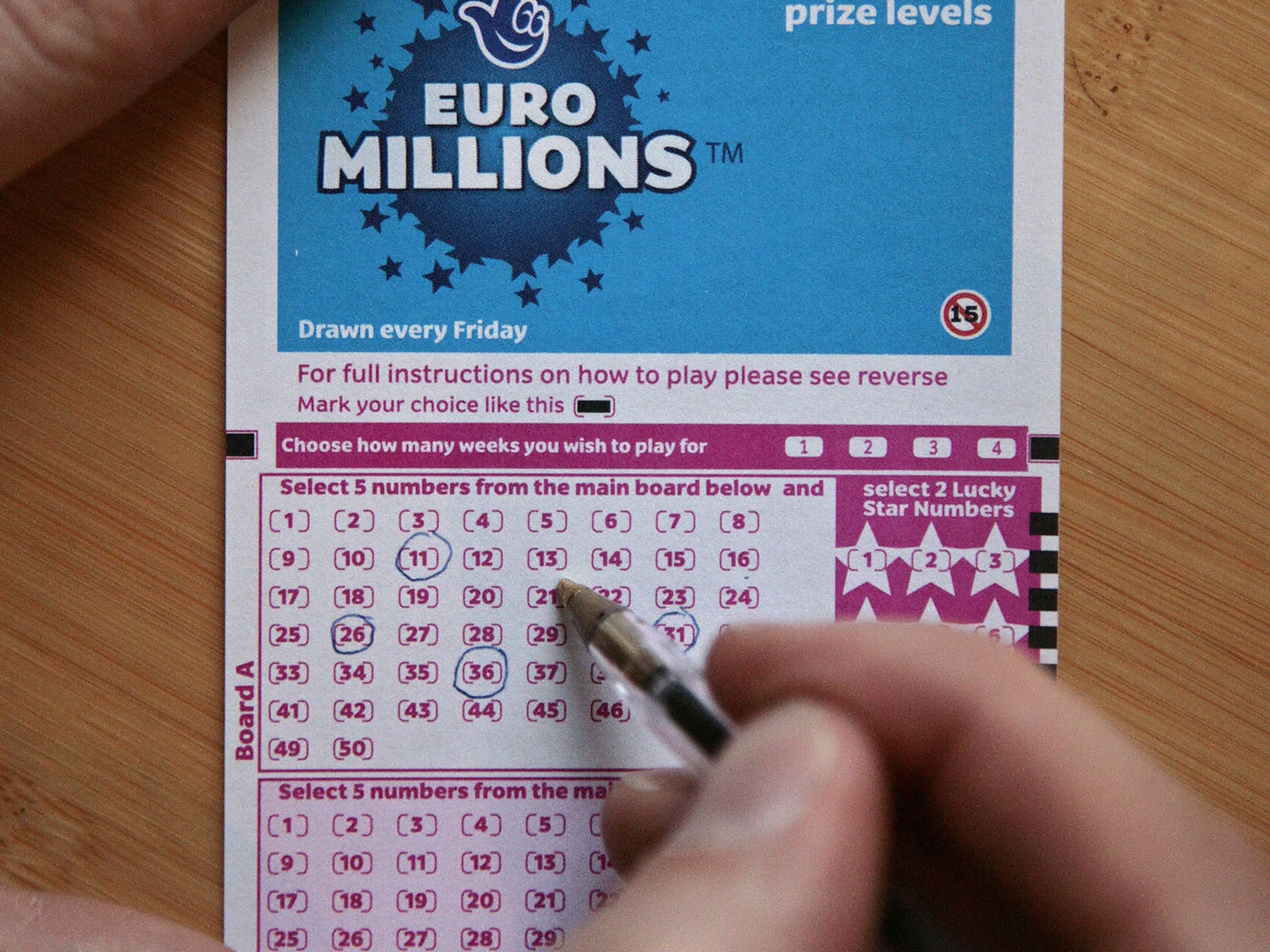 boxing day lotto numbers