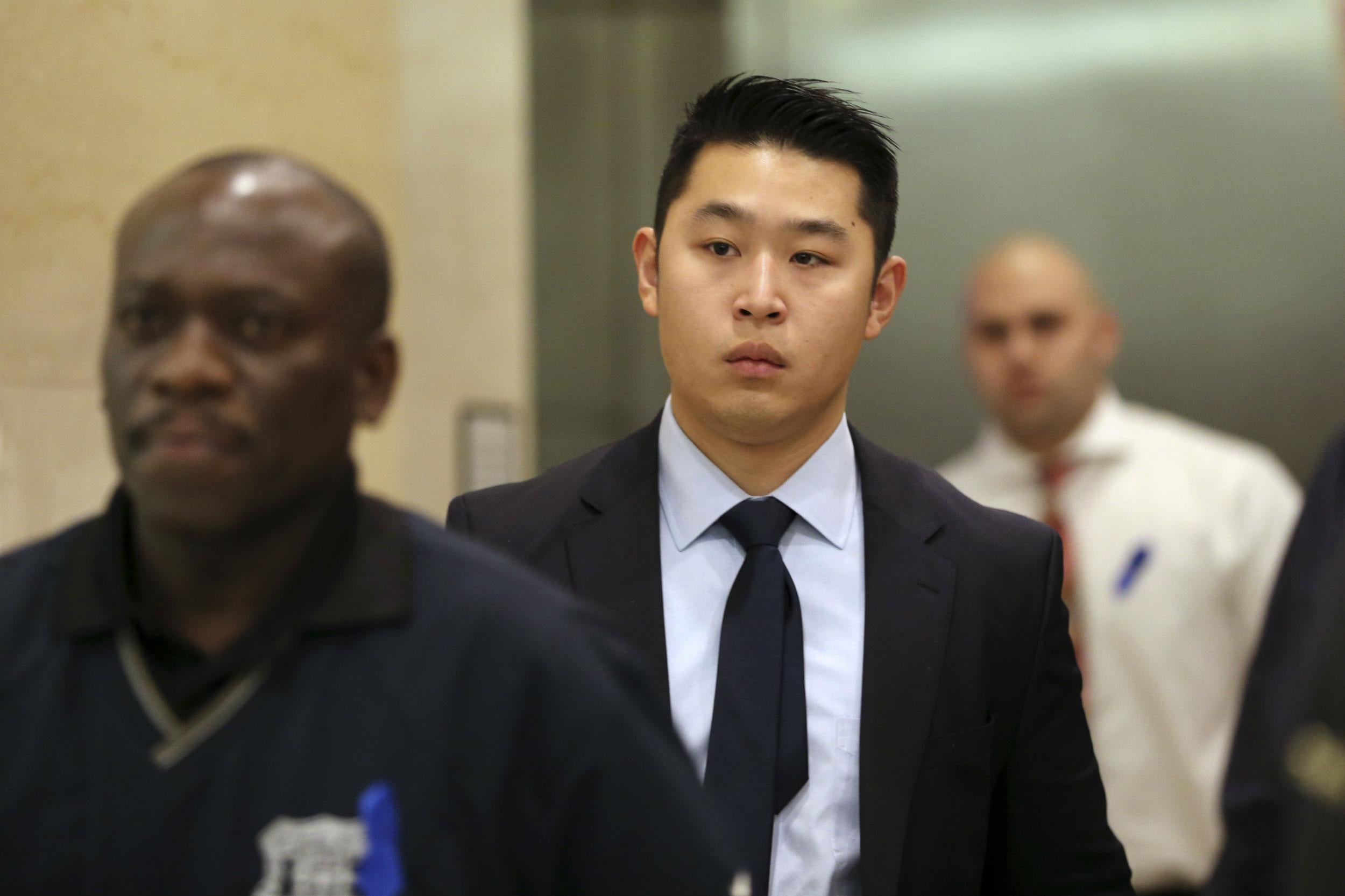 28-year-old Peter Liang faces up to 15 years in prison but the prosecutor will not press for it