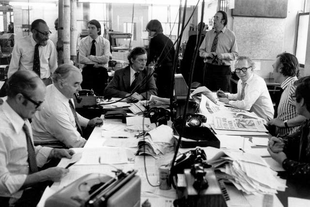 Reverting to type: newsrooms have long provided literary inspiration