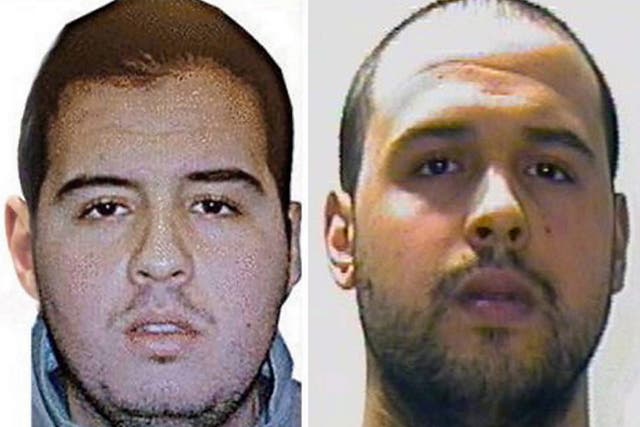Brothers Khalid and Brahim el-Bakraoui are suspected of carrying out suicide bomb attacks at Brussels Airport