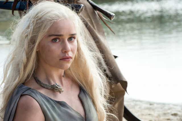 <p>Daenerys in Game of Thrones</p>