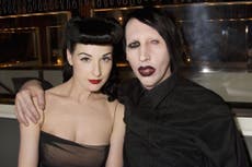Dita Von Teese on remaining friends with Marilyn Manson