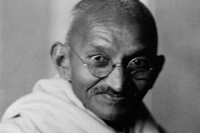 Mahatma Gandhi led the Indian nationalist movement, with his message of peaceful non-cooperation