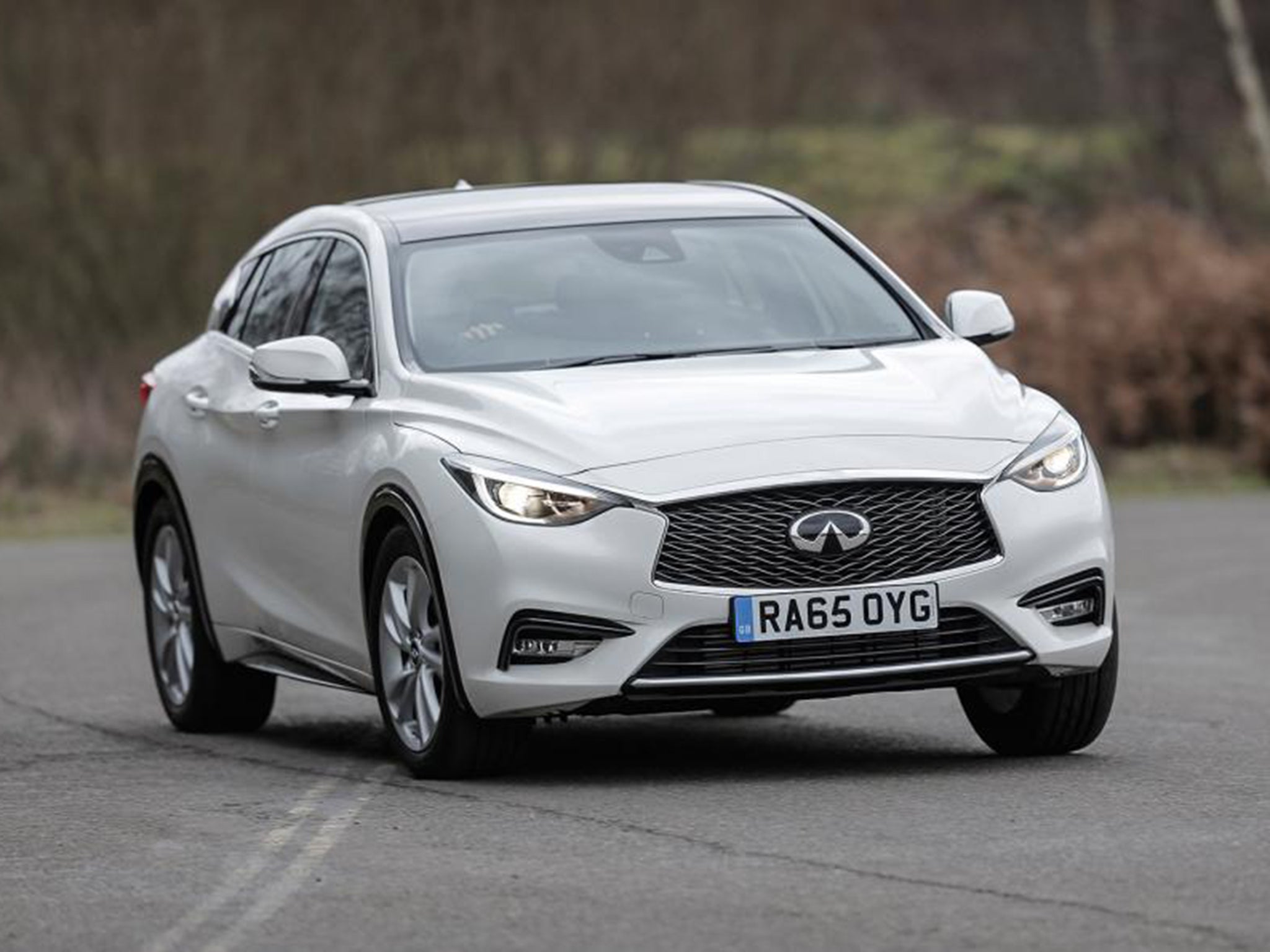 There is a real sense of occasion about the Q30’s styling