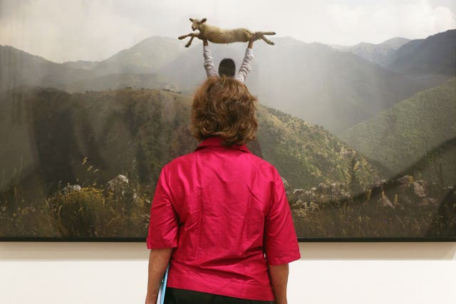 Everyone’s a critic: Marina Abramović's 'Holding the Lamb' at London's Royal Academy