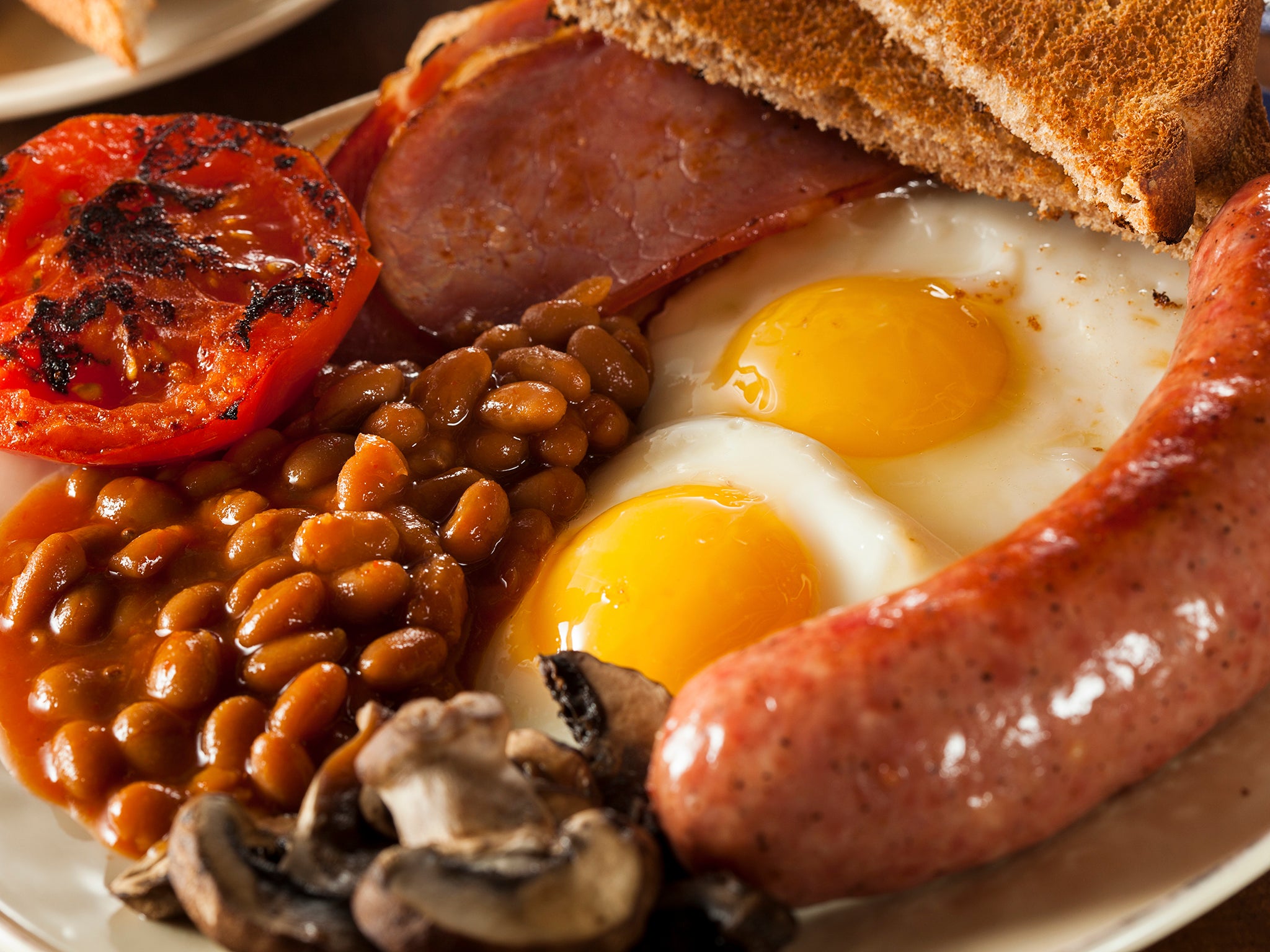 The fry up is changing shape, with young people opting for scrambled eggs and no bacon