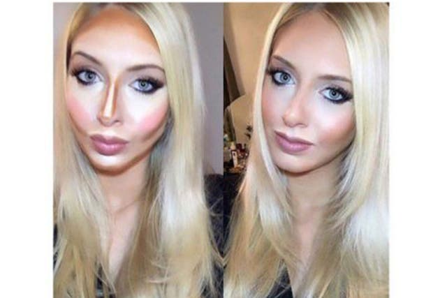 Camera ready: different methods of make-up contouring are now a mainstay of Instagram snaps and bloggers’ beauty hacks