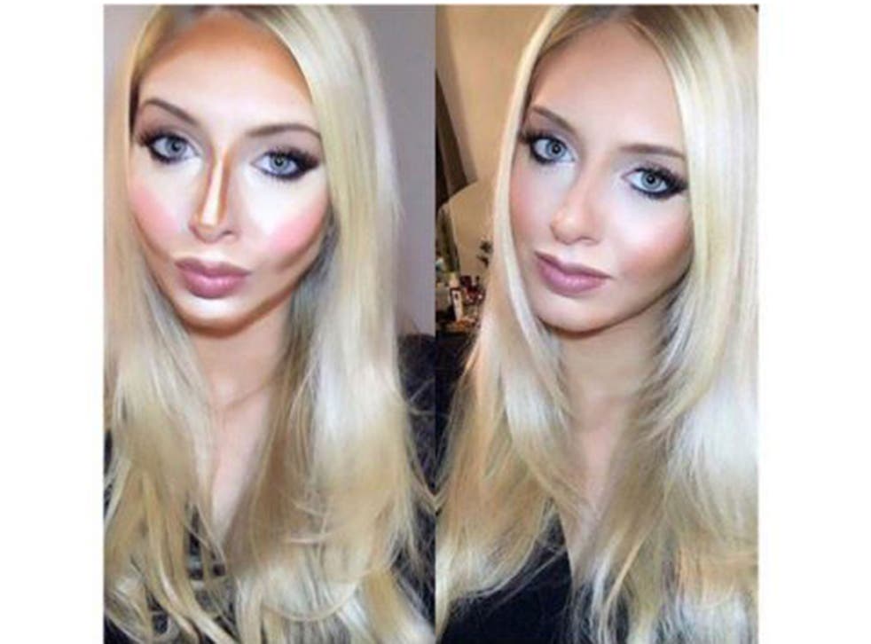 Camera ready: different methods of make-up contouring are now a mainstay of Instagram snaps and bloggers’ beauty hacks