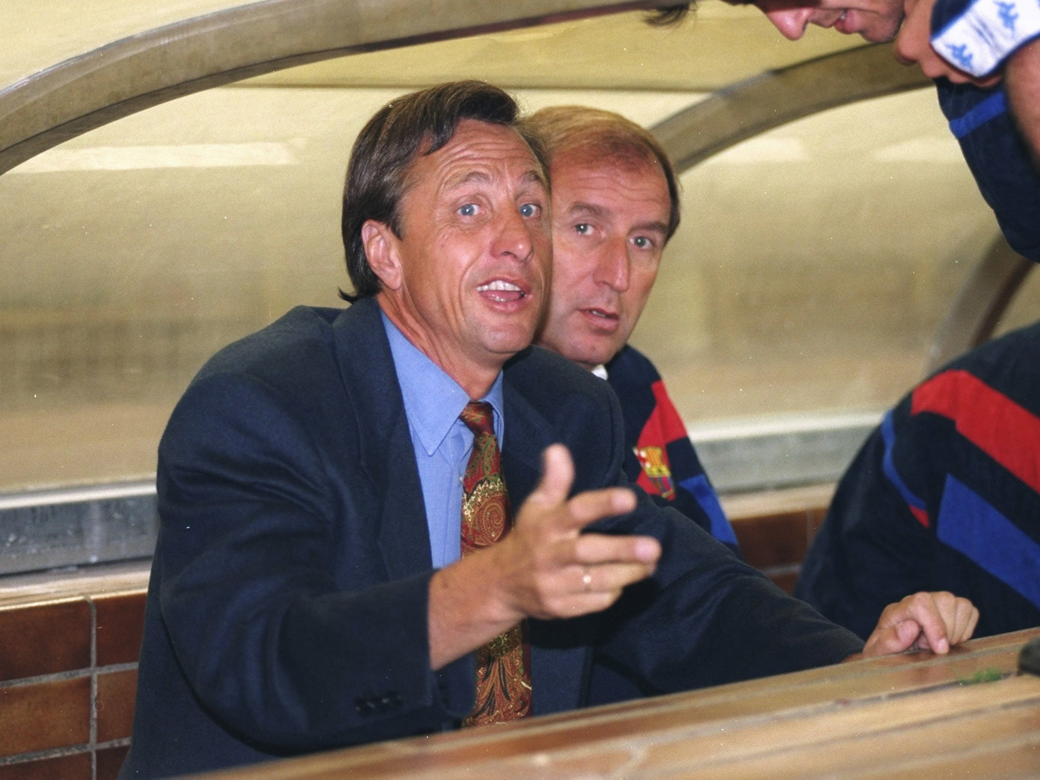 Johan Cruyff’s footballing philosophy is upheld to this day at Barcelona