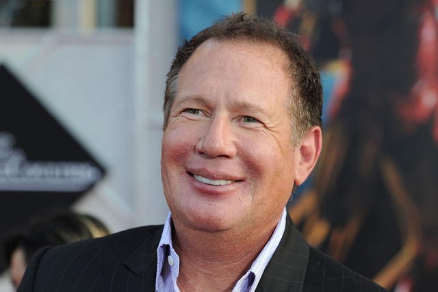 Garry Shandling arriving at the world premiere of  'Iron Man 2' in Hollywood in 2010