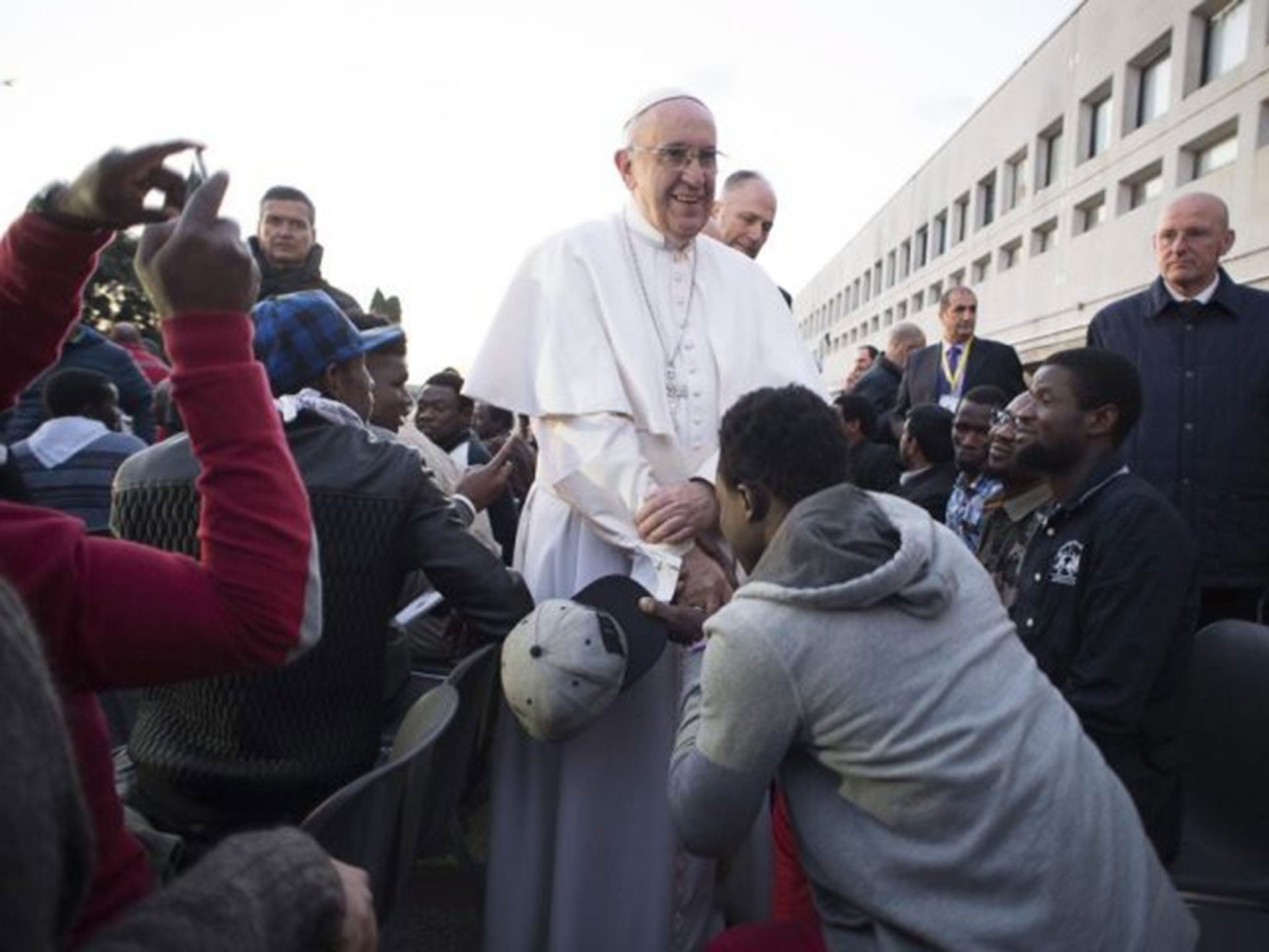 (EPA)Pope Francis recently blessed the nun