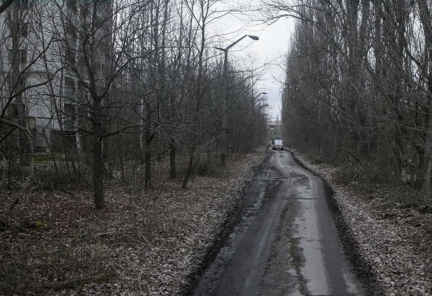 Pripyat is situated in northern Ukraine, near to the country's border with Belarus