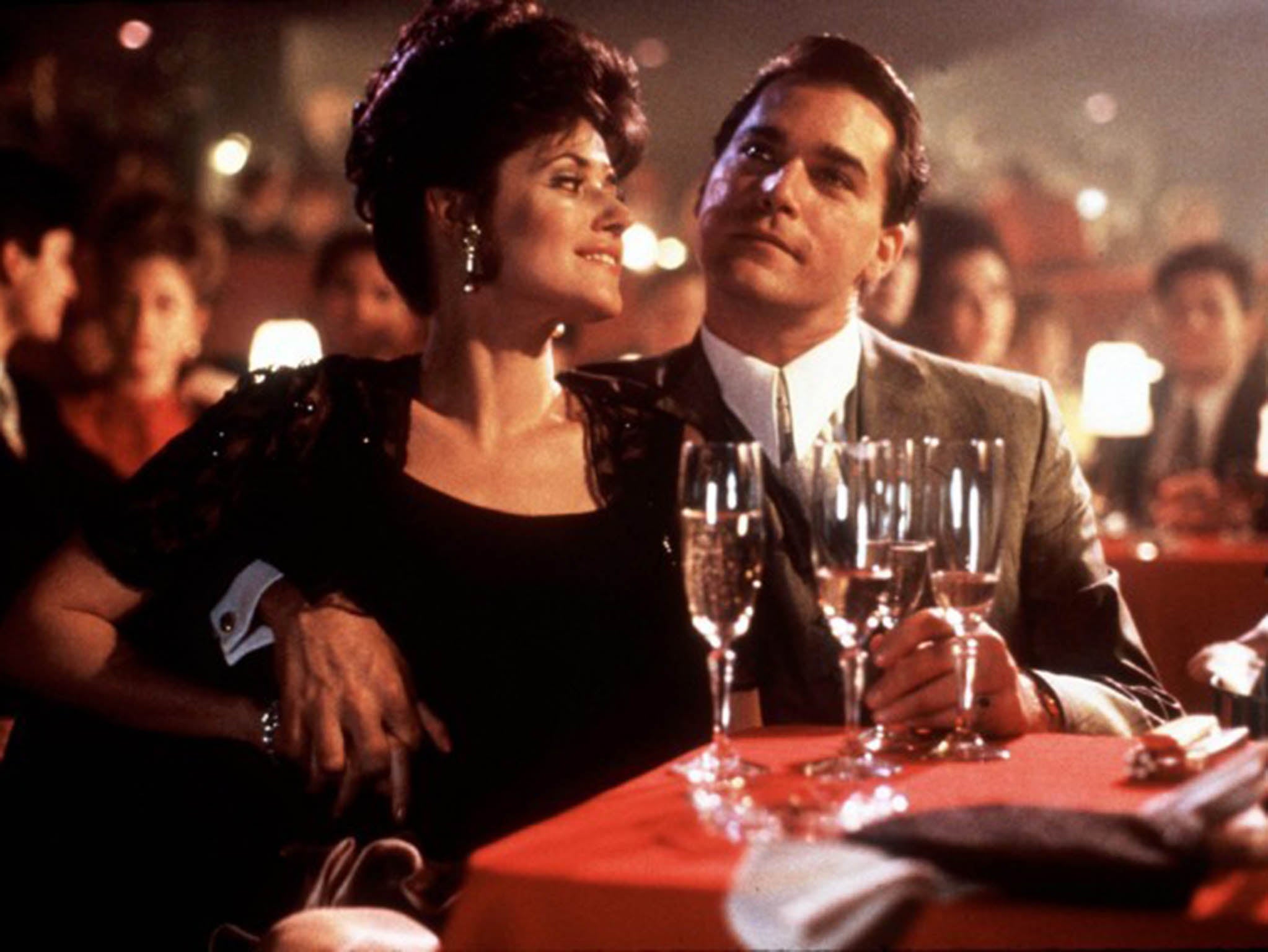 Family types: Lorraine Bracco and Ray Liotta in ‘Goodfellas’ (1990)