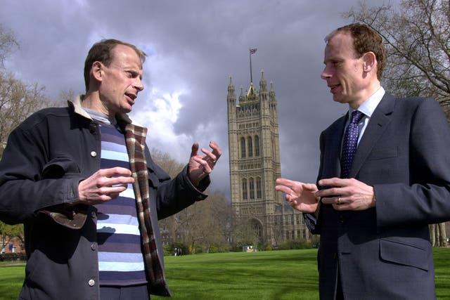 Andrew Marr edited 'The Independent' from 1996 to 1998