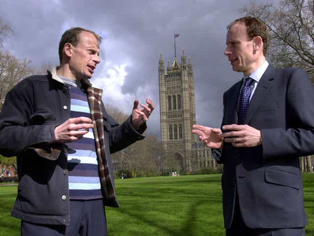 Andrew Marr edited 'The Independent' from 1996 to 1998