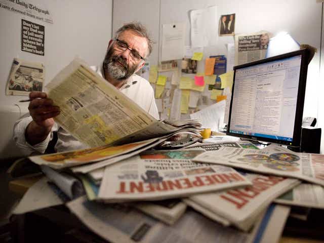 Guy Keleny, who has written the Errors & Omissions column since December 2000