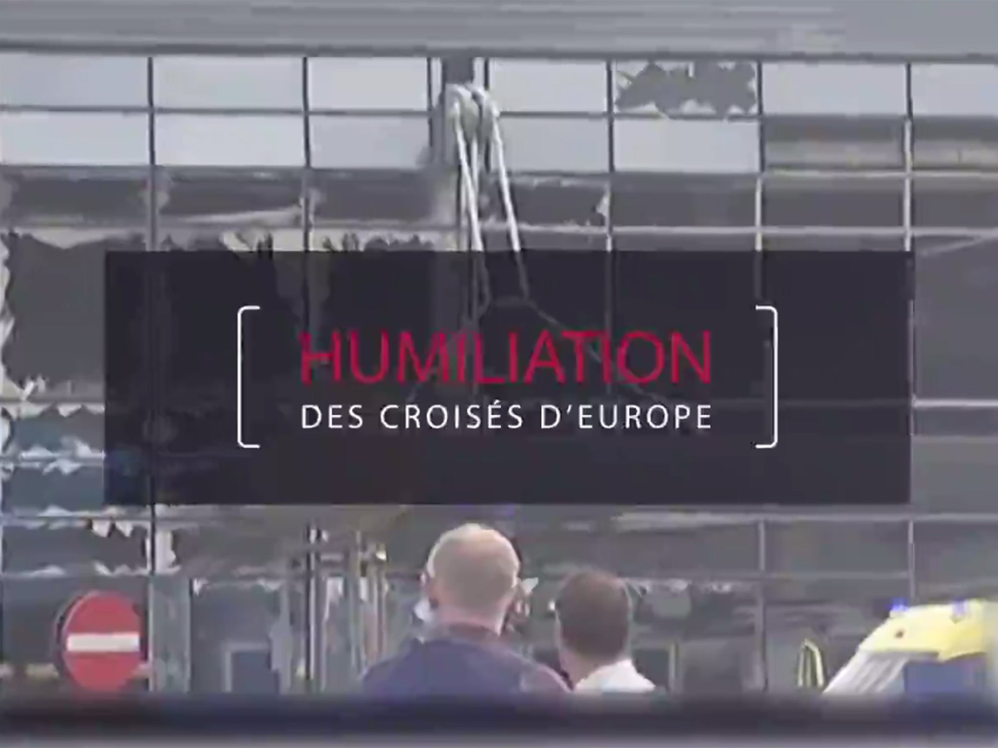 Isis' latest propaganda video is entitled 'Humiliation of the Crusaders of Europe'