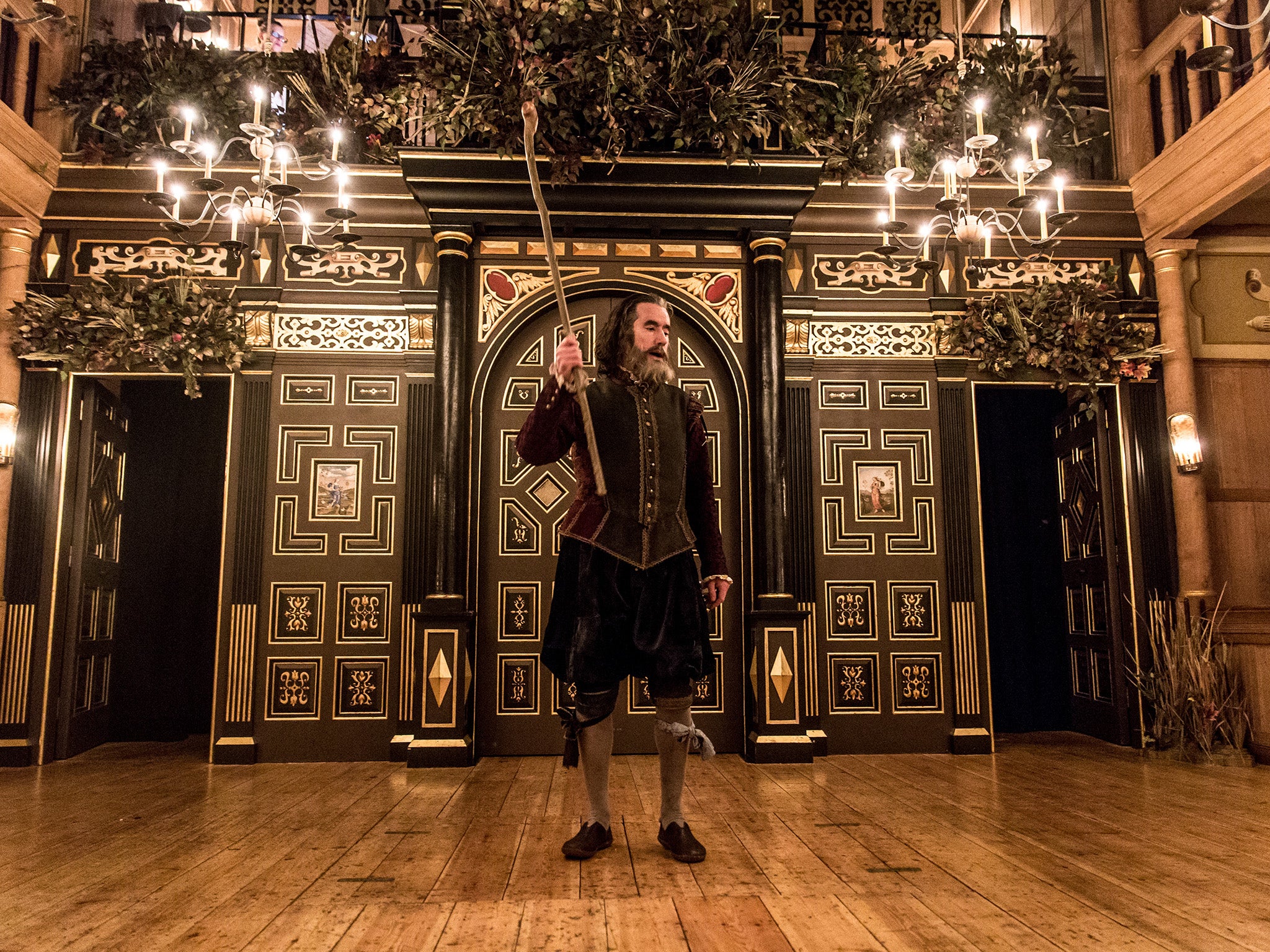 Tim McMullan as Prospero in Dominic Dromgoole's The Tempest