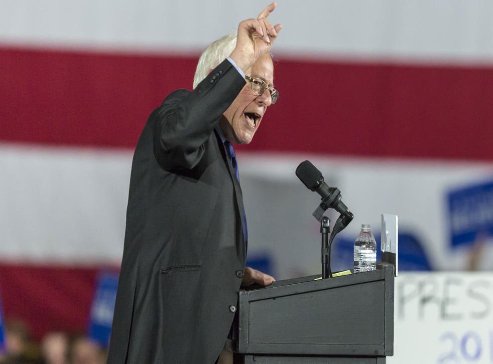 Bernie Sanders won contests in Washington, Alaska and Hawaii on Saturday
