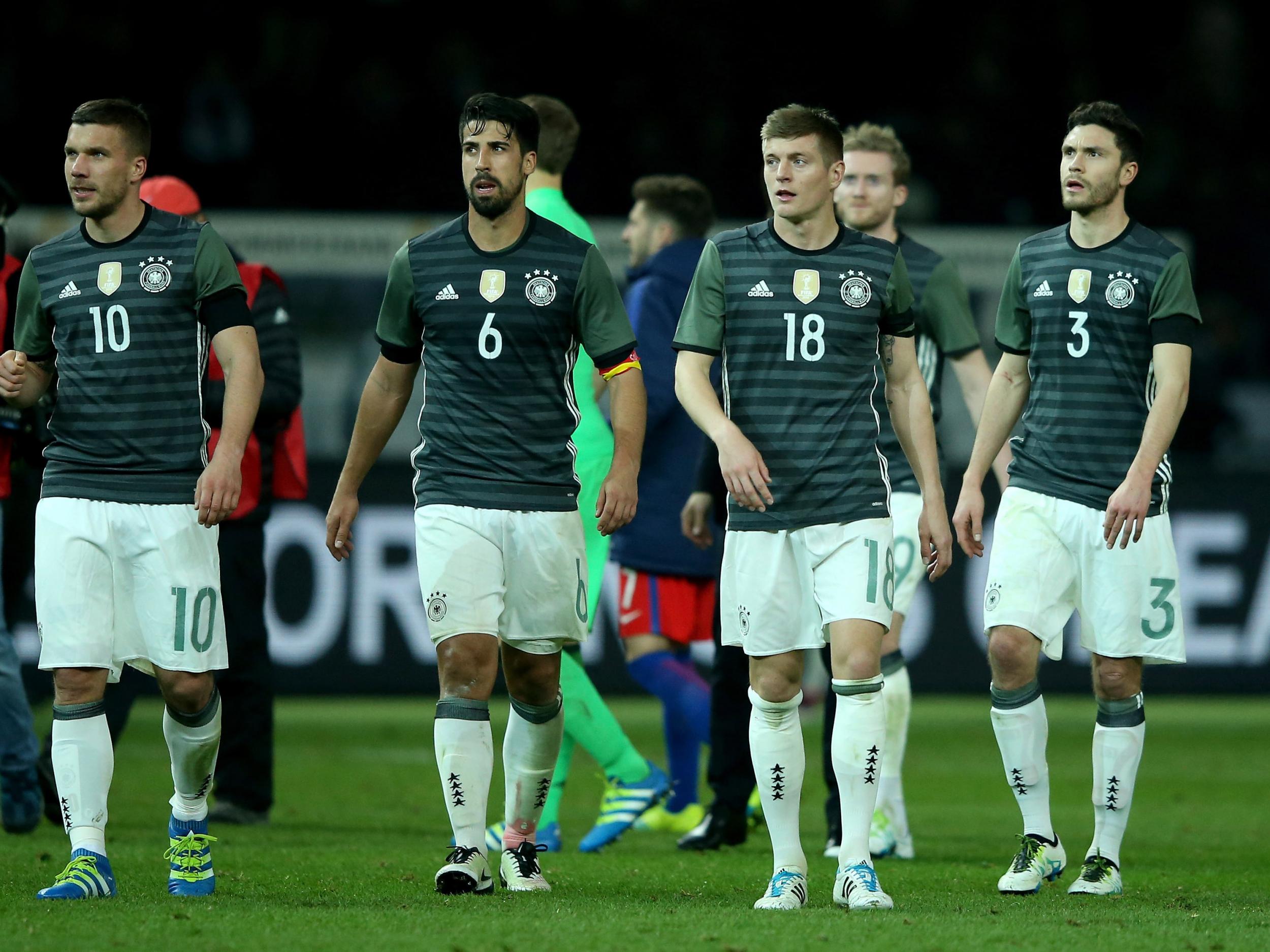 Sami Khedira after Germany's defeat to England