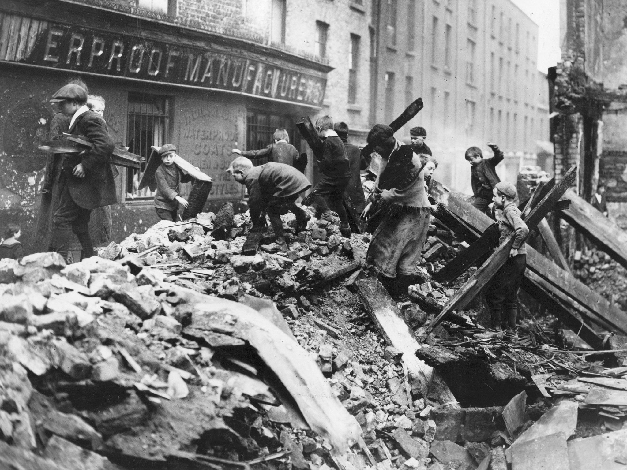 Dublin Easter Rising, 1916.