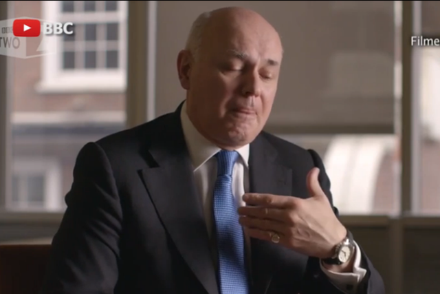 Iain Duncan Smith dramatically resigned on 18 March