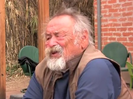 Author Jim Harrison in interview