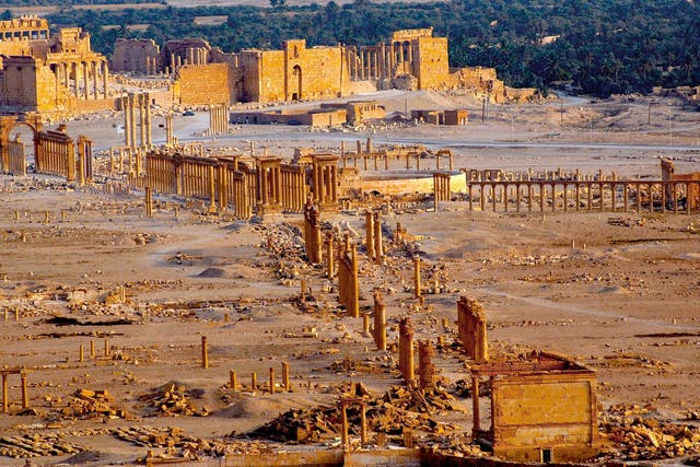 The ancient city of Palmyra was taken back by Syrian troops from Isis fighters